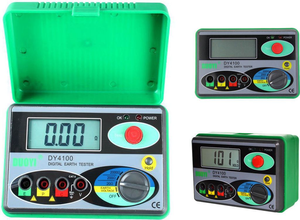 Topchances DY4100 Digital Erde Boden Widerstand Tester Produktbild 