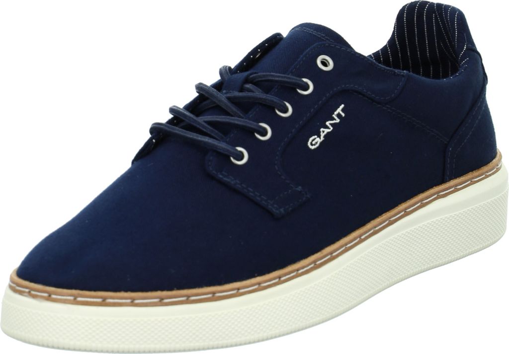 Gant San Prep 22638674 Herren Sneaker, Marine, Textil, NEU - Herrenschuhe Sneaker / Schnürschuh, Blau, leder (Baumwolle twill)