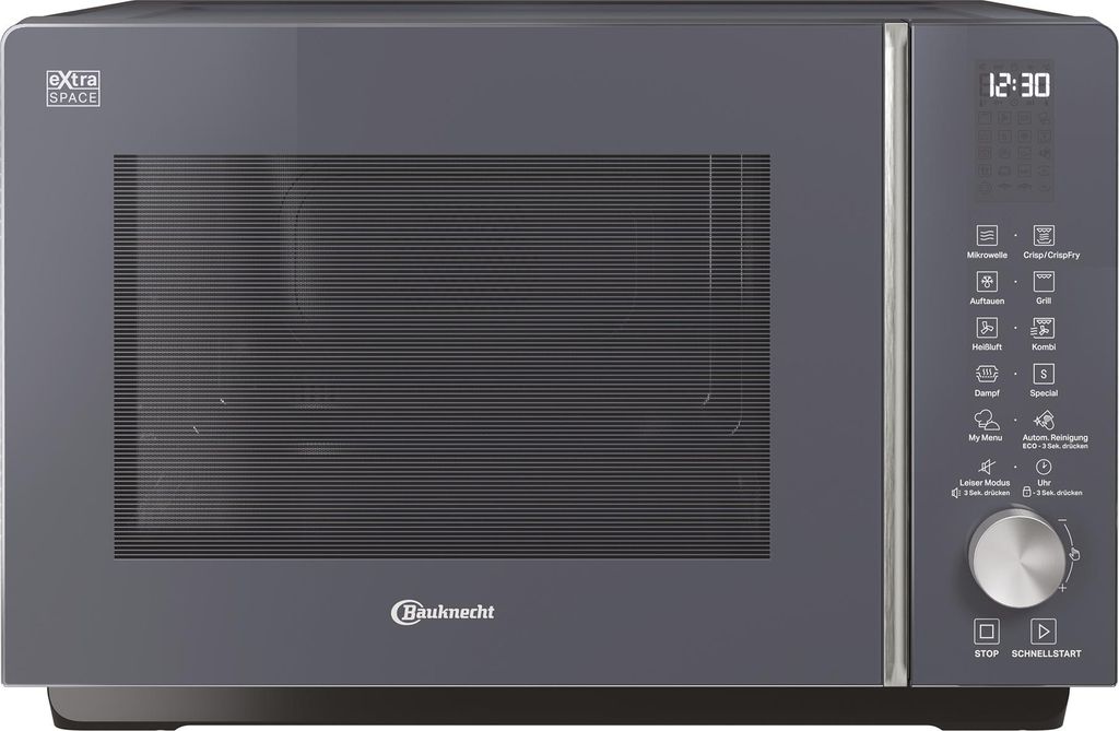 Bauknecht MF 259 SG Mikrowelle 25L ExtraSpace 6Leistungsstufen Dampfgarfunktion
