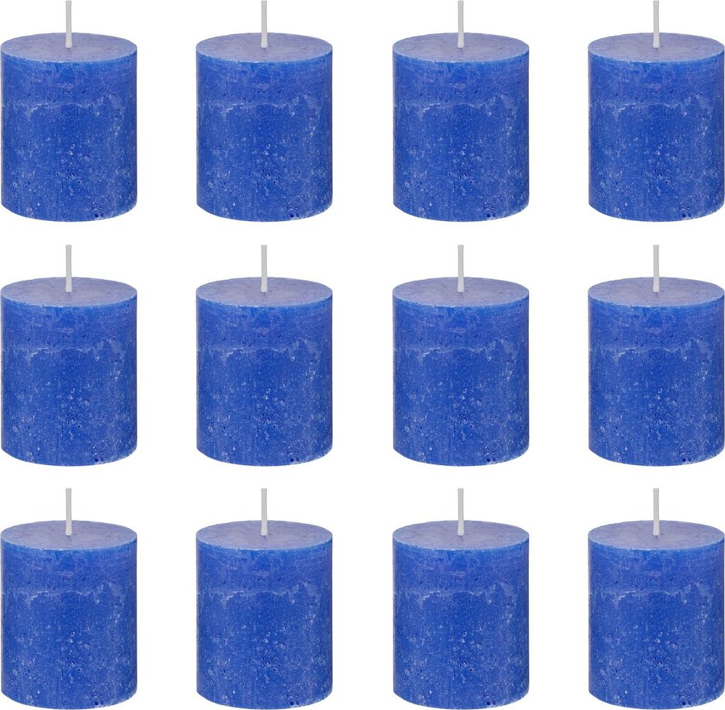 BUTLERS Stumpenkerze RUSTIC 12er-Set
