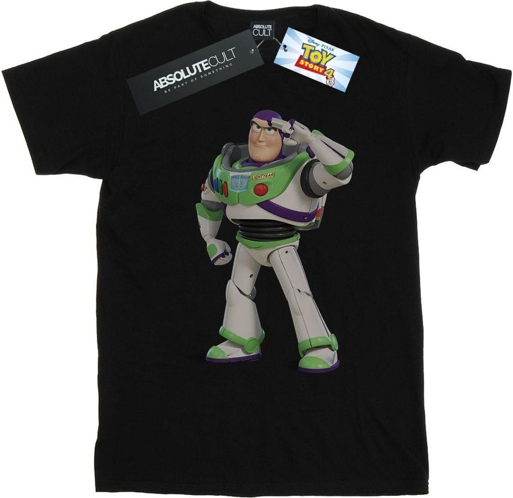 Disney - "Toy Story Lightyear" T-Shirt für Mädchen BI41607 (116) (Schwarz)
