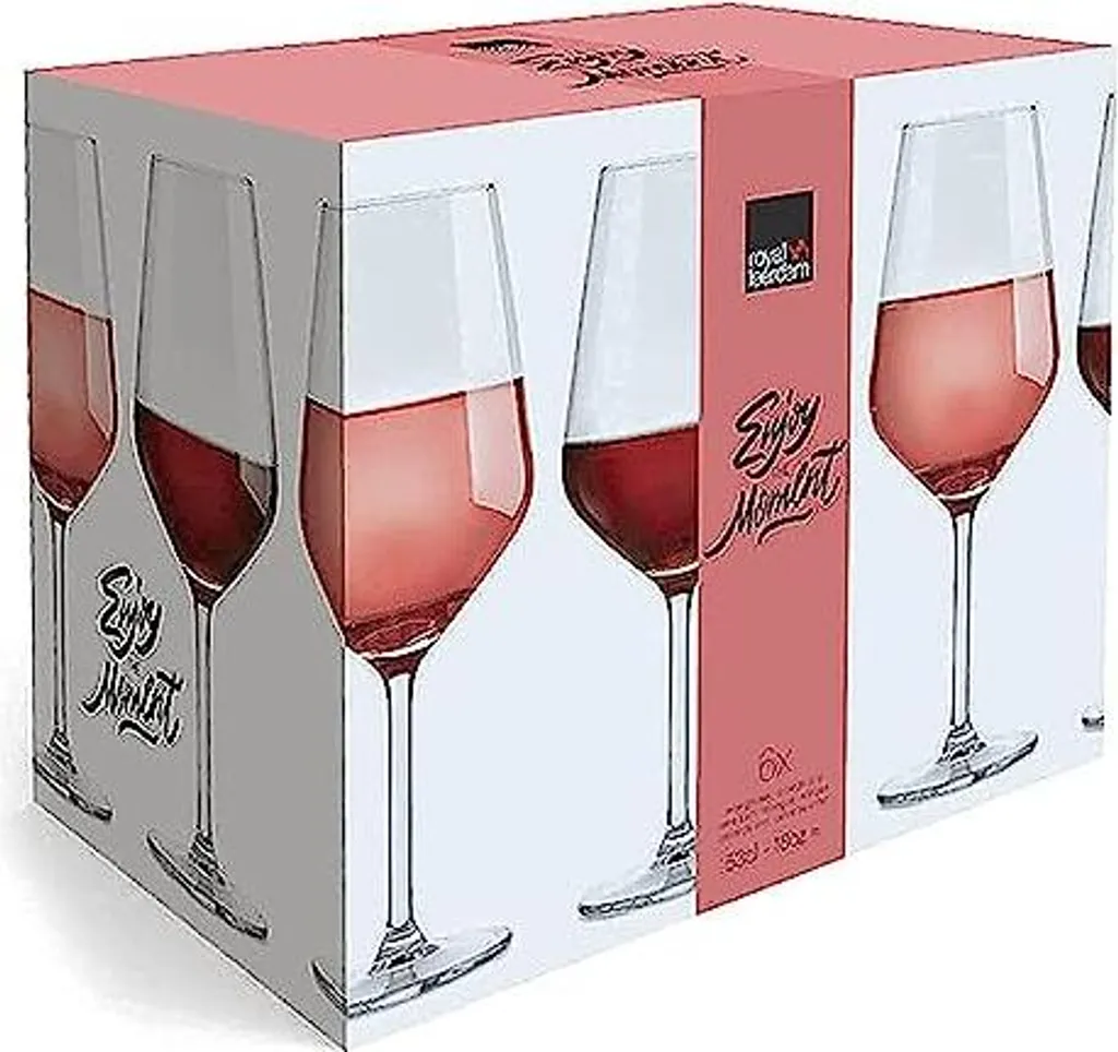 Royal Leerdam Degustation 53cl - Set 6 Calici Moderni Design Olandese