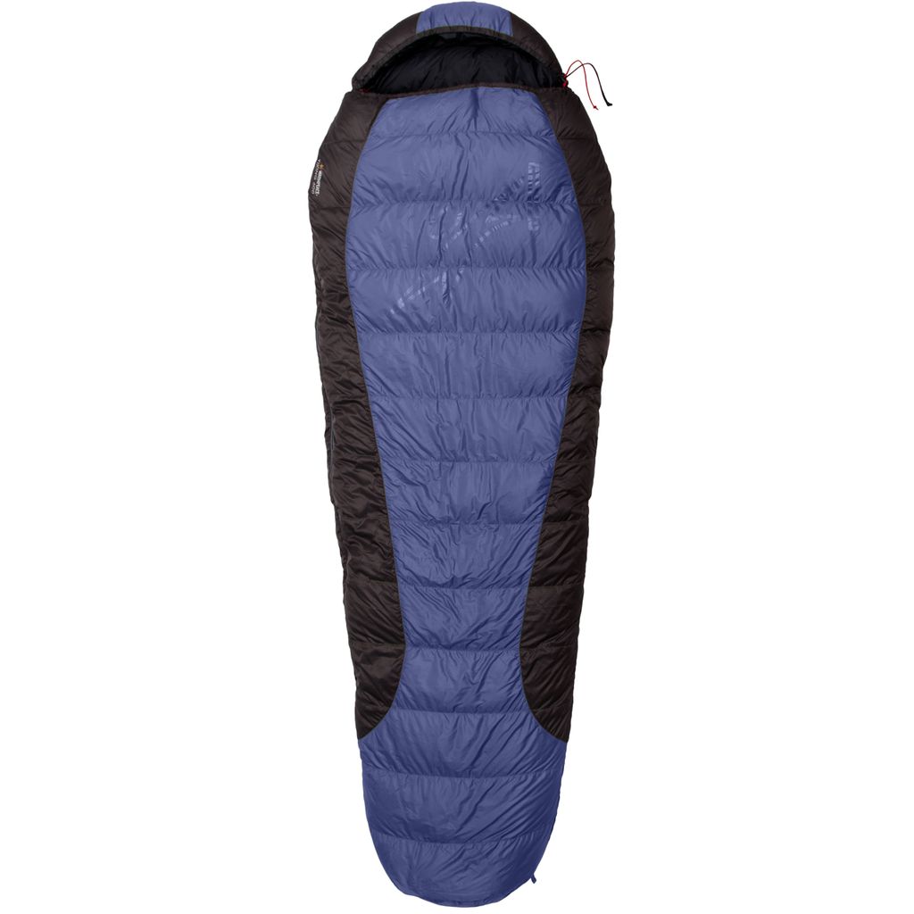 WARMPEACE Viking 600 Schlafsack - 3-Jahreszeiten, Mumienform, Extremtemperatur -28°C, 195cm, Shadow Blue/Grau/Schwarz, Leicht und Atmungsaktiv fü...