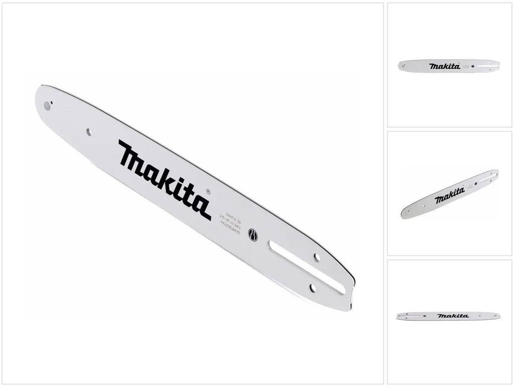 Guide Makita 30cm jauge 1,1mm pas 3/8 - Haute résistance à l'usure