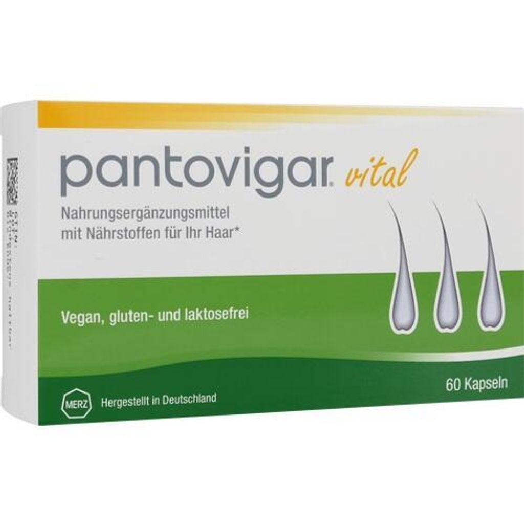 Pantovigar Vital capsules met voedingsstoffen voor het Productafbeelding 