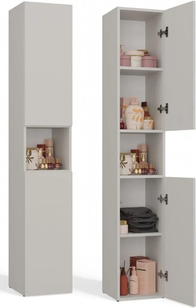 Colonne de salle de bain haute BDW Cachemire - Design moderne et robuste