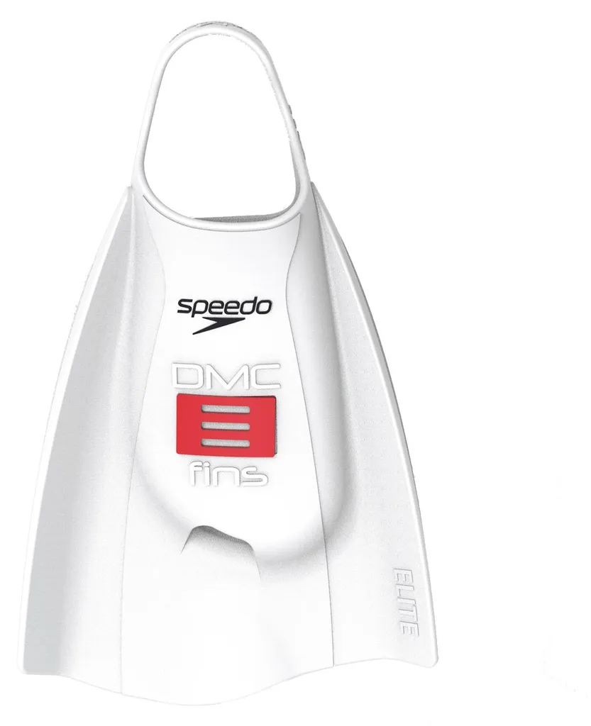 Palmes de natation courtes Speedo DMC Elite Fin Blanc Taille 44 Homme