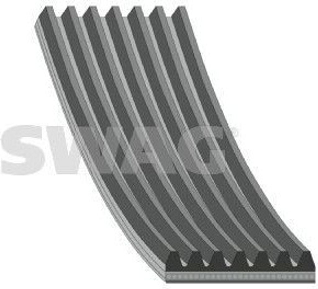 SWAG Keilrippenriemen 1051mm für RENAULT Captur (J5, H5) 33 10 4869