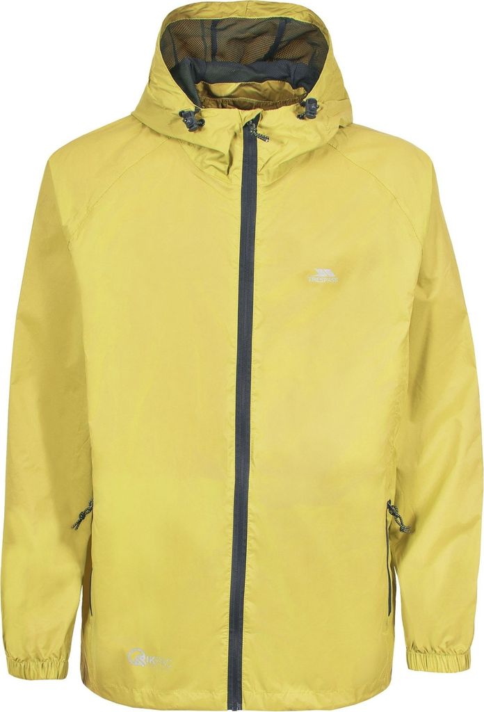 Trespass - "Qikpac" Jacke, wasserfest für Herren/Damen Uni TP433 (XS) (Gelb)
