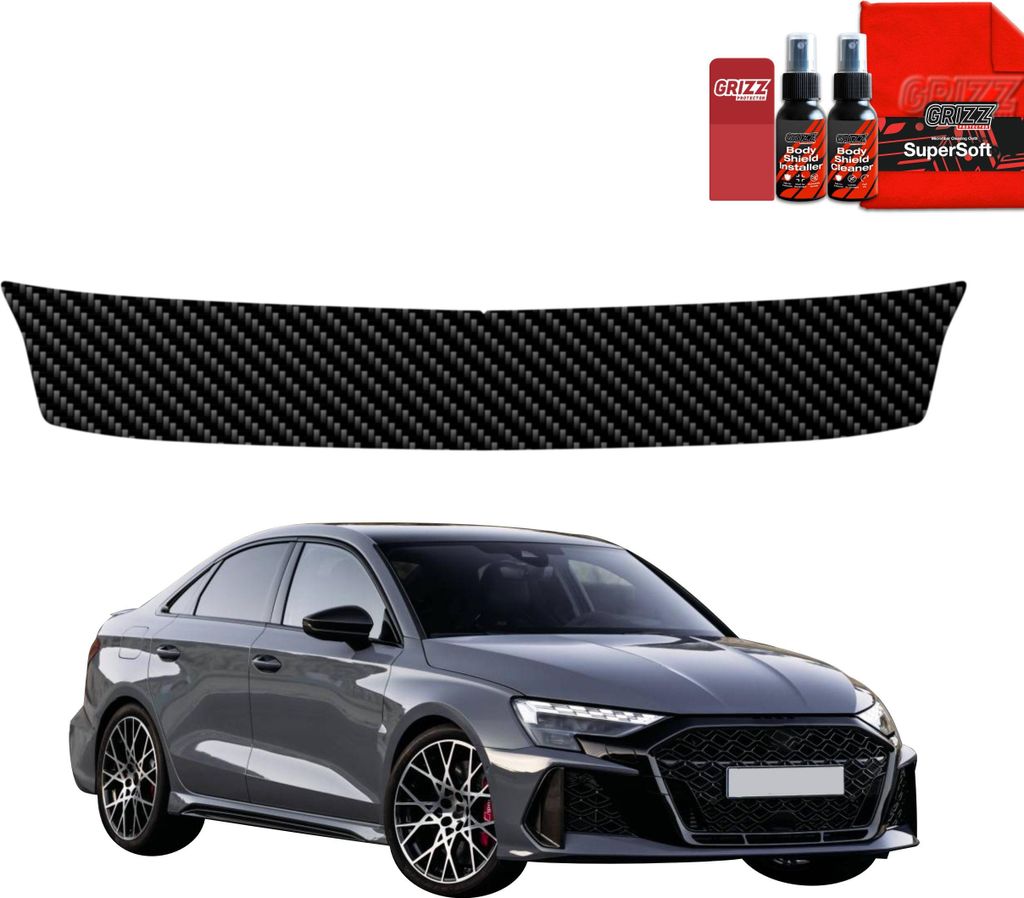 Kohlenstoff Schutzfolie Grizz Protector für Ladekante - Audi RS3 (2025)