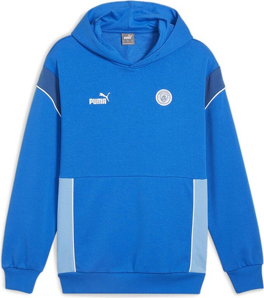 Puma Manchester City Ftblarchive Reißverschlusspullover Blau S Mann Blau S