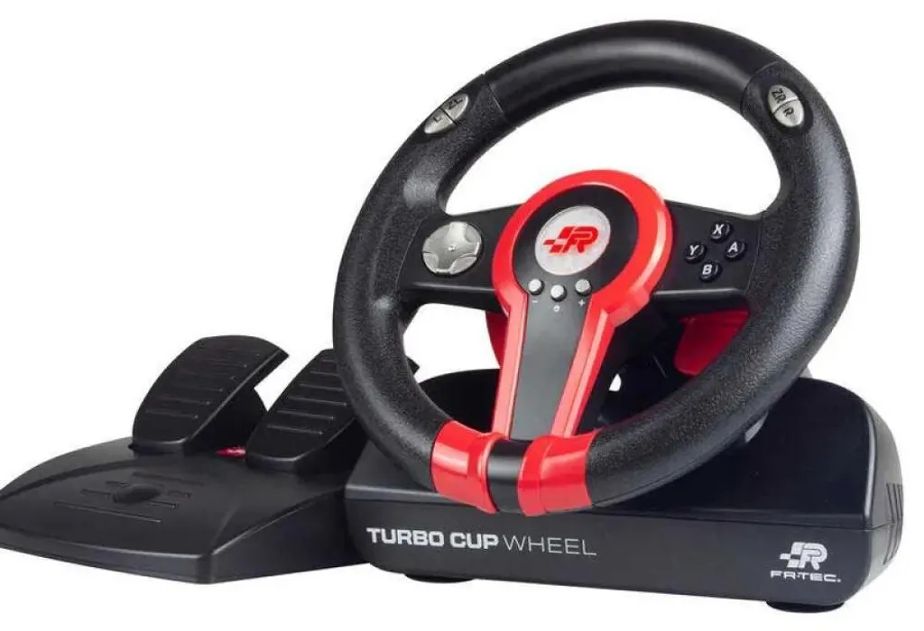 Volant Nintendo Switch Fr-tec Turbo Cup Argenté : Fini les Sorties de Route