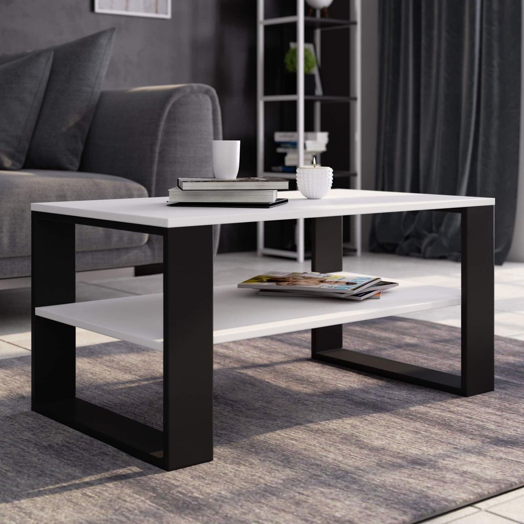 Couchtisch – Wohnzimmertisch – Sofatisch – ALEX – Weiß / Produktbild 