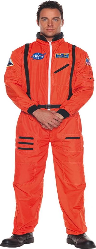 Orangefarbener Astronauten Anzug XXL