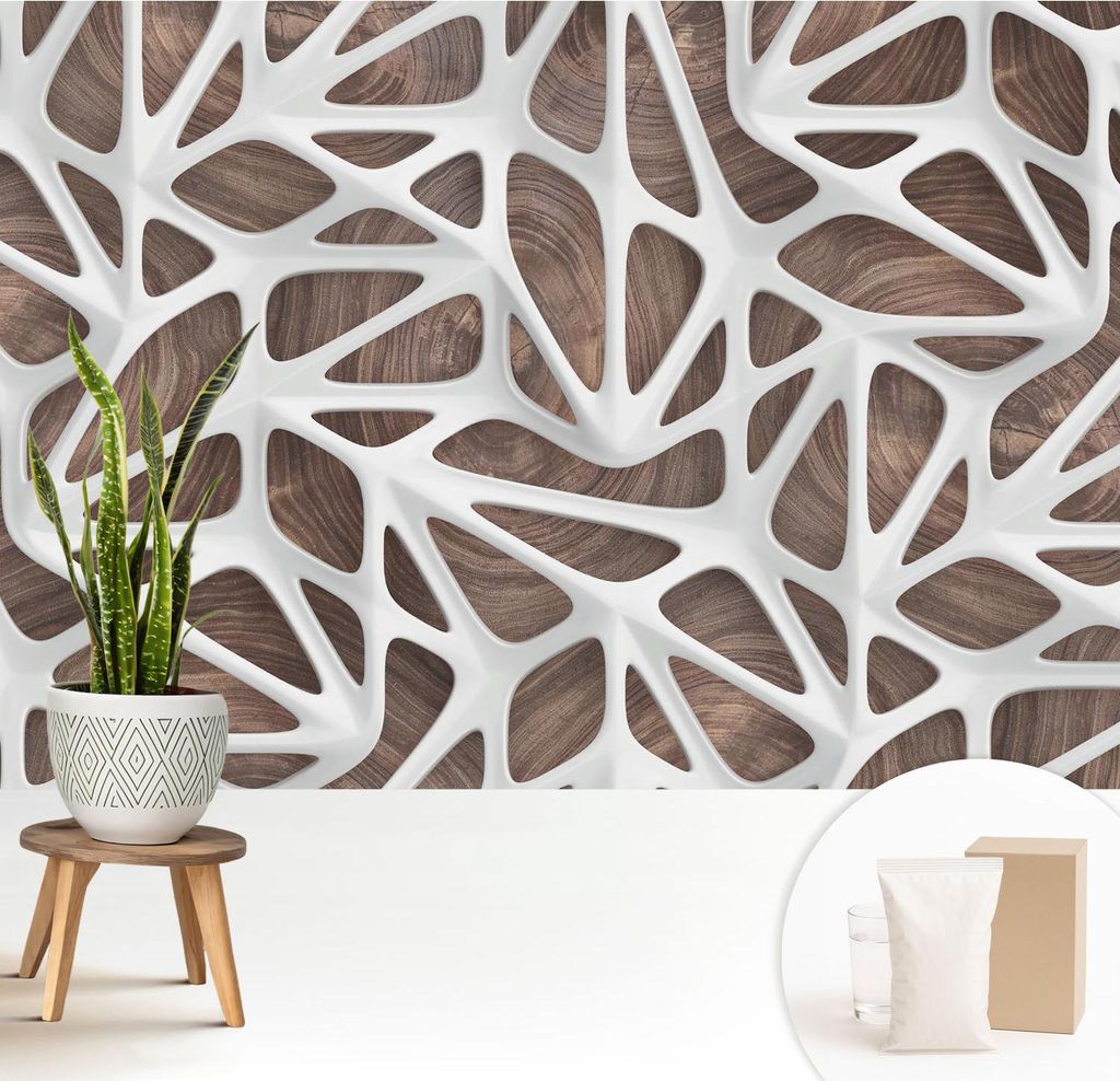 Fototapete - 208x146 cm - Tapete - Wandtapete - Wandbilder - Dekofolie - Tapete Folie - Wand - Dekoration - Wohnzimmer - Dynamische Harmonie