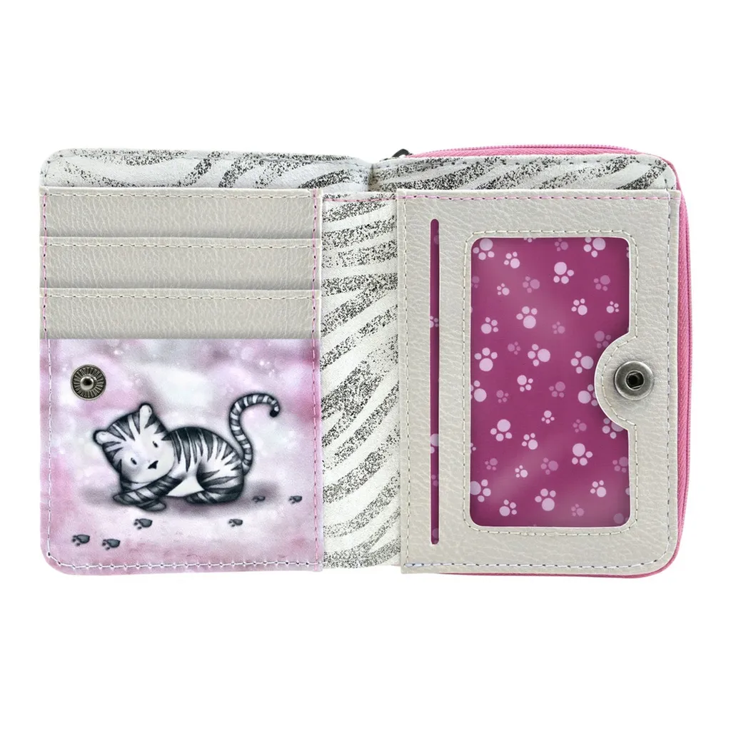 Portefeuille Gorjuss Wild Ruby Rosa : Rangement Compact et Sécurisé