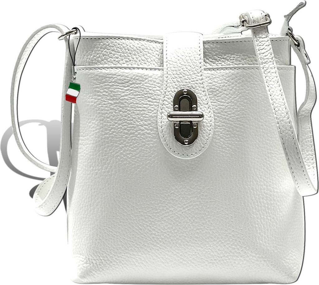 weiß Florence Tasche Leder D2OTF828W