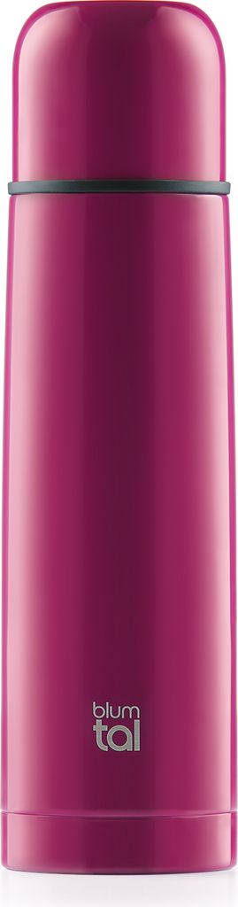 Blumtal Thermosflasche 700ml Rot/Berry – BPA-frei, auslaufsicher, Edelstahl, für heiße & kalte Getränke