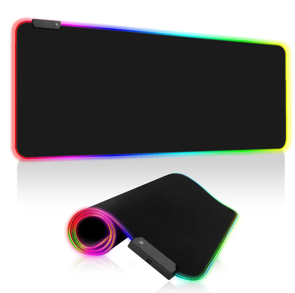 Tapis de souris gaming RGB Étanche et Antidérapant - Revêtement XXL Pro