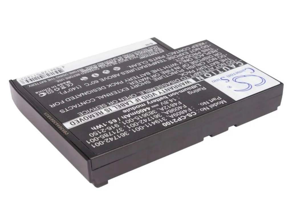 Batterie de Rechange Lithium pour Compaq OmniBook XE4000 et XE4100 Noir - 2