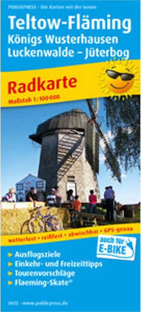Teltow - Fläming, Königs Wusterhausenm Luckenwalde - Jüterbog 1:100 000