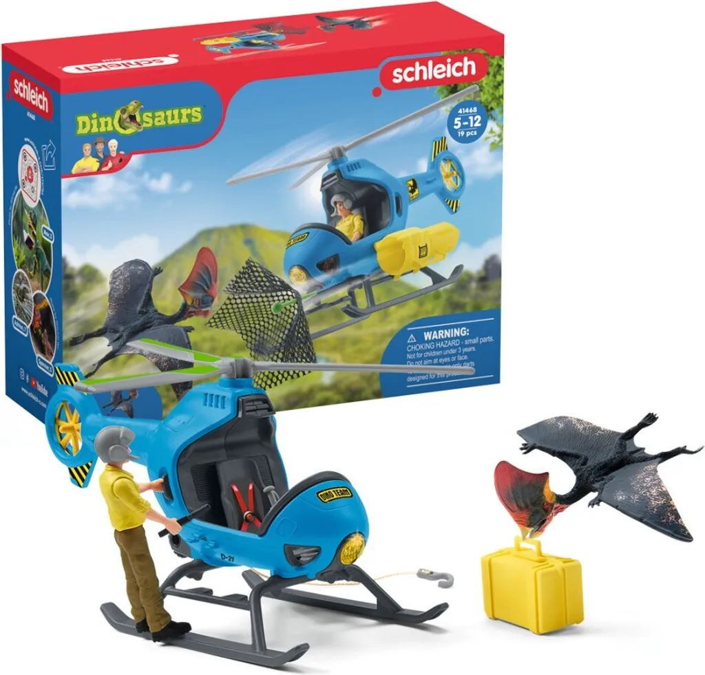 Cadeau Enfant 4 ans Dinosaure Schleich 41468 Jeu d'Imagination Complet
