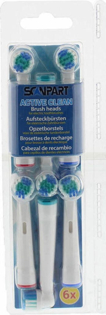 SCANPART EB20, 6 Stück(e), Weiß, 3 Monat( e), Oral-B, AdvancePower, ProfessionalCare, PRO-Health Power, SmartSeries, Triumph & Vitality electric....
