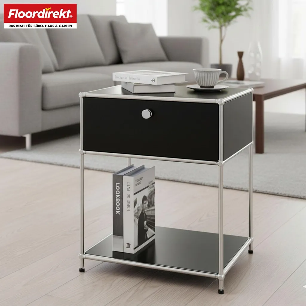 Table d'appoint résistante aux rayures avec étagère modulaire MK-139 - 2