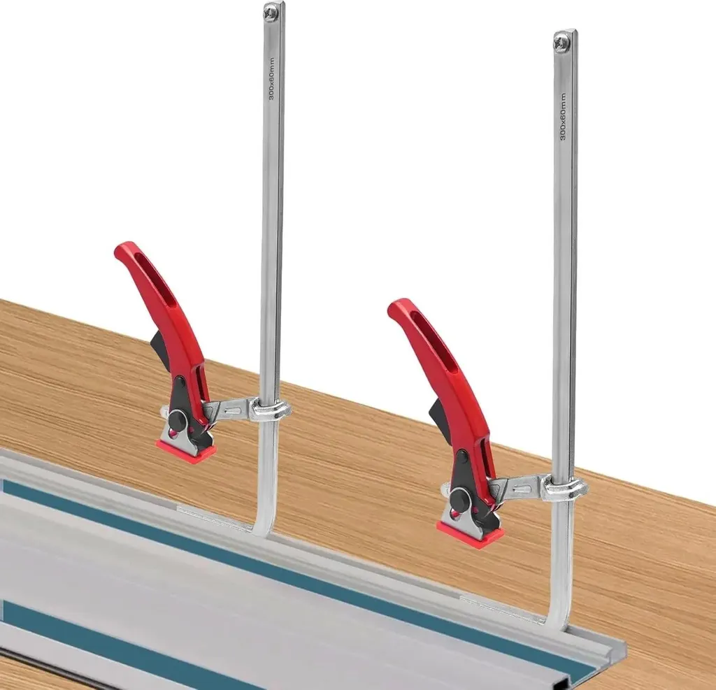 Serre-joint pour rail de guidage et table de travail MFT ouverture 30cm - 6