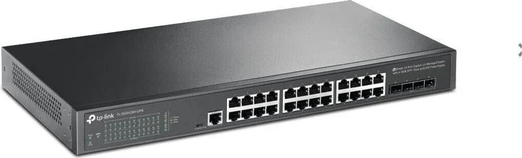 Switch manageable 24 ports SFP+ 10G TP-Link JetStream avec support UPS - 3