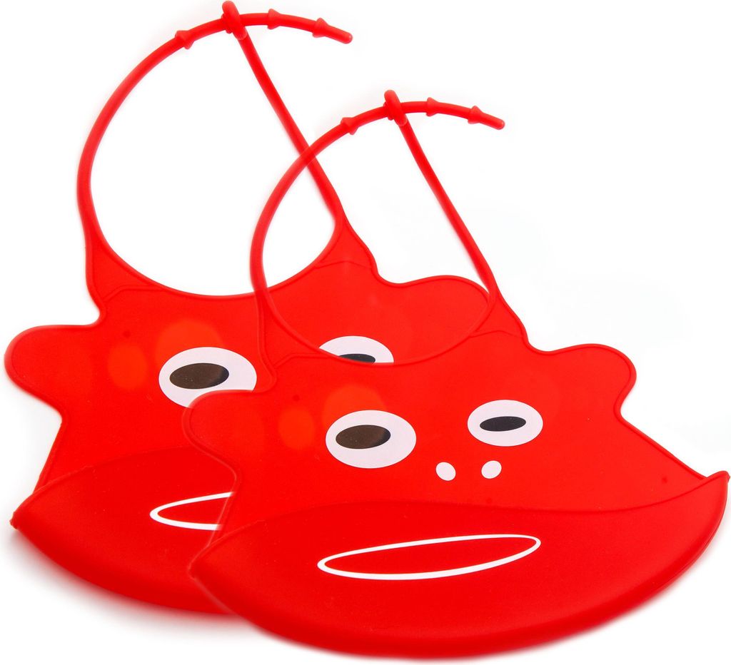 2 Stück Baby Kinder Lätzchen mit Motiv Wasserdicht Produktbild 