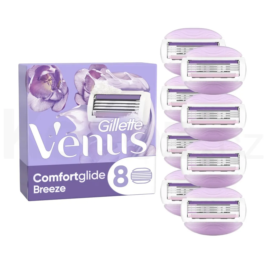 Gillette Venus Comfortglide Breeze Lames avec barres de gel - 8 unités