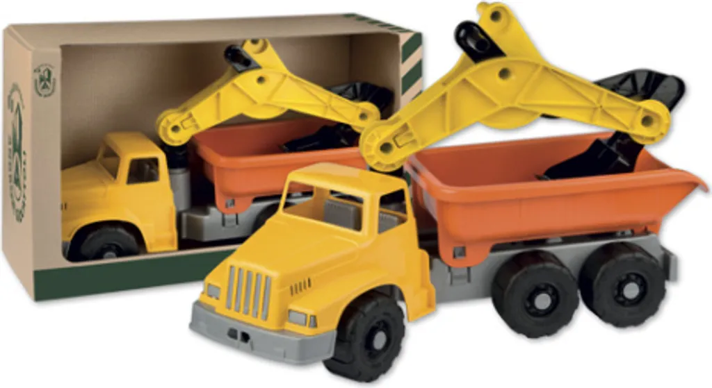 Benne avec godet longueur 77 cm - Châssis robuste pour travaux lourds
