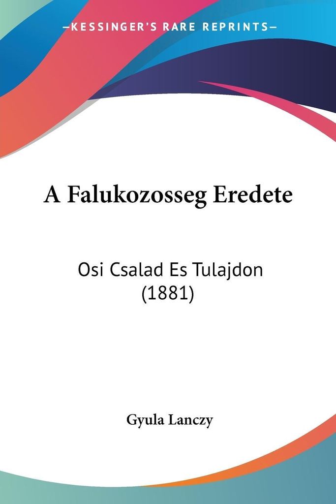 A Falukozosseg Eredete