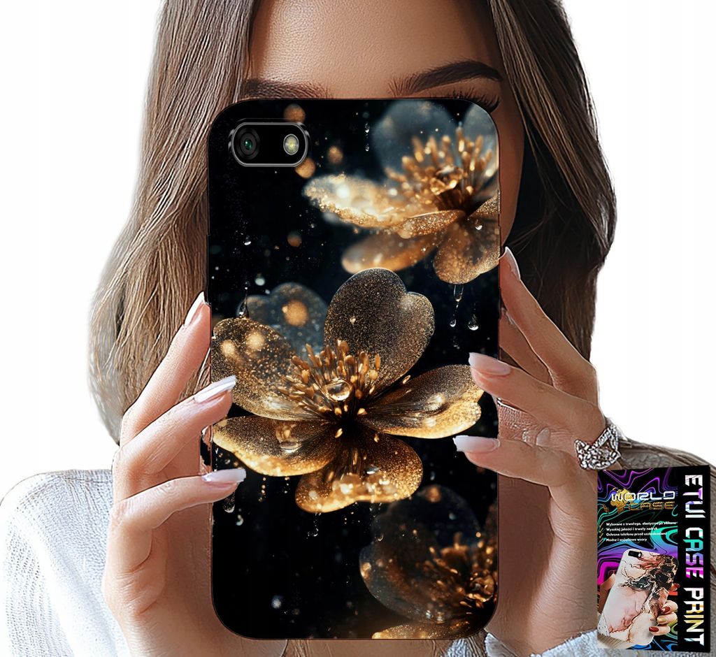 Fall Für Huawei Y5 2018 - Schöne Blumenmuster, Zurück, Fall
