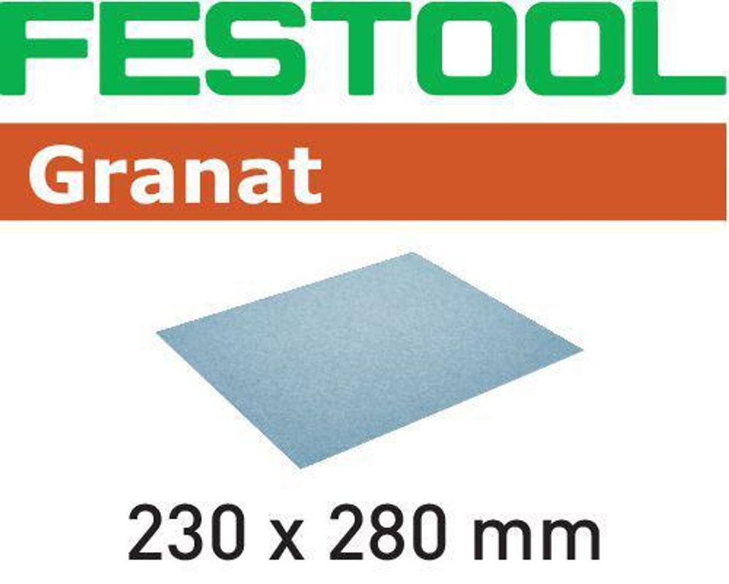 Festool Schleifpapier 230x280 P220 GR/10 Granat