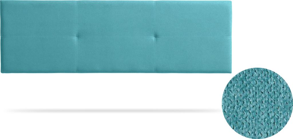 Gepolstertes Kopfteil ALMA Aqualine 160x50x5 cm