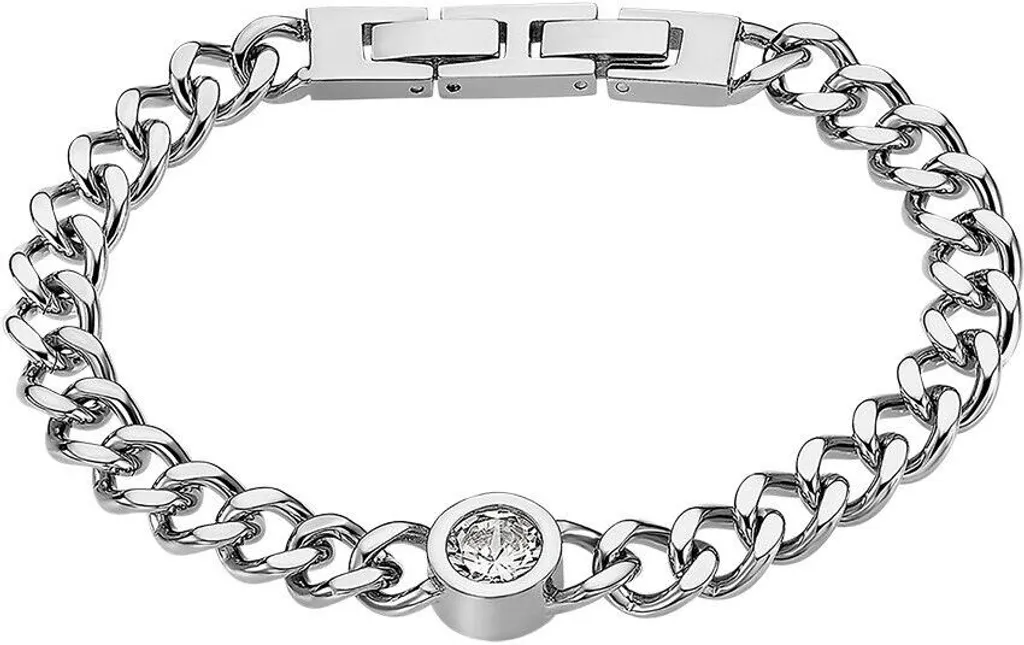 Bracelet Lotus LS2333-2/1 rigide et durable en acier poli pour femme
