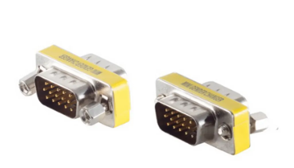 Mini Changeur de Genre VGA 15 Pol shiverpeaks BASIC-S Haute Qualité