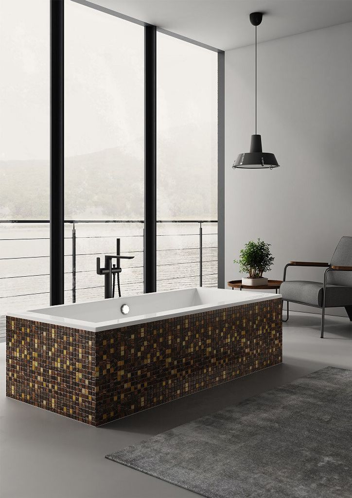 BADLAND Wannenträger für Rechteckige Badewannen 160-200x80 Styroporträger
