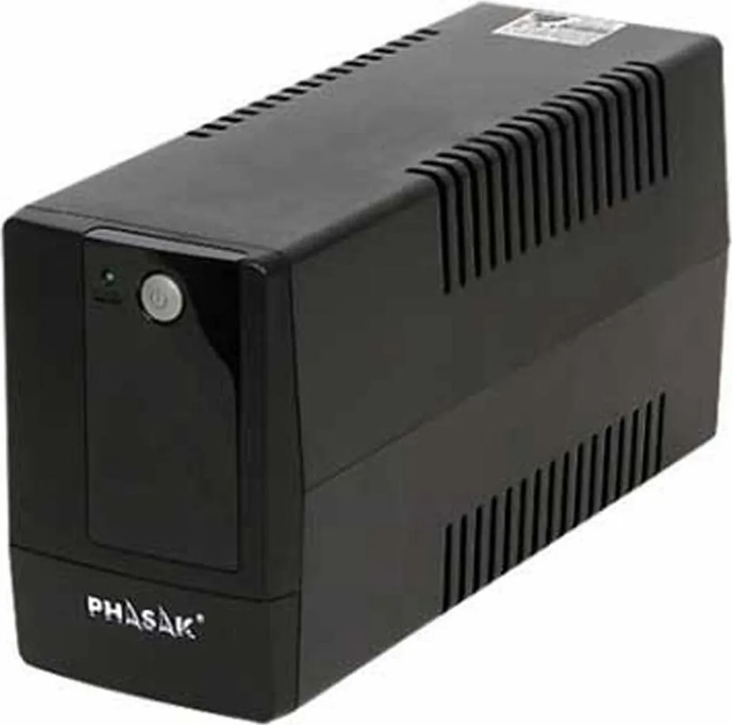 Onduleur monophasé Phasak Basic 600VA 360W compact et noir - 3