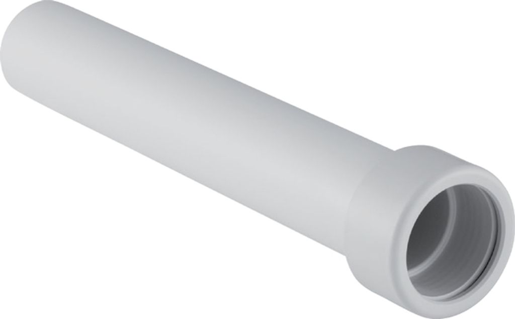 Geberit Verlängerung Ø50 mm 25 cm mit Quetschverschraubung Weiß