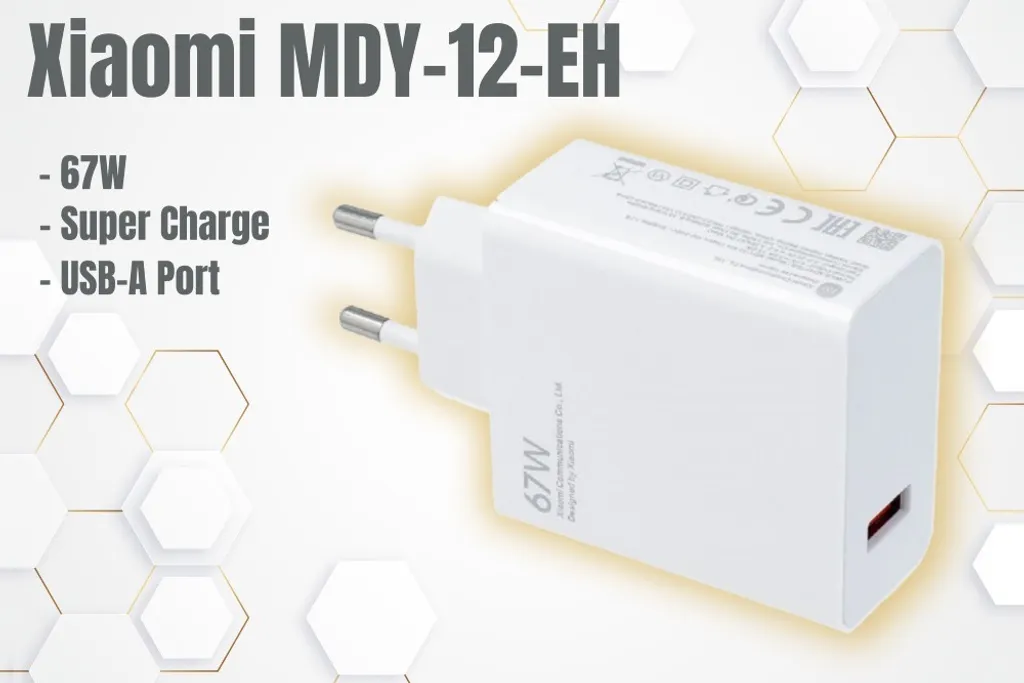 Fini la charge lente avec le Xiaomi MDY-12-EH 67W - Chargeur puissant