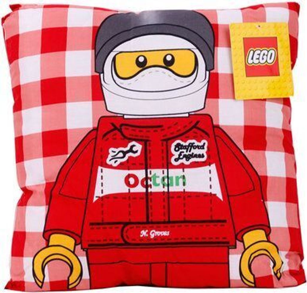 Kissen Lego Formel 1 Formula 1 gefüllt 45 x 45 cm