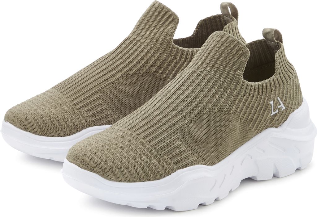 LASCANA Sneaker oliv Größe 43