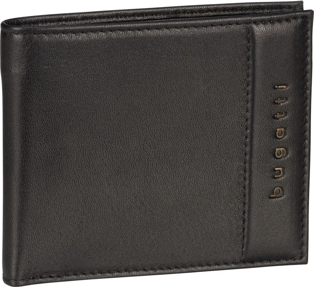 bugatti Nome Wallet : Fini les Portefeuilles Encombrants avec ce Cuir Noir - 18