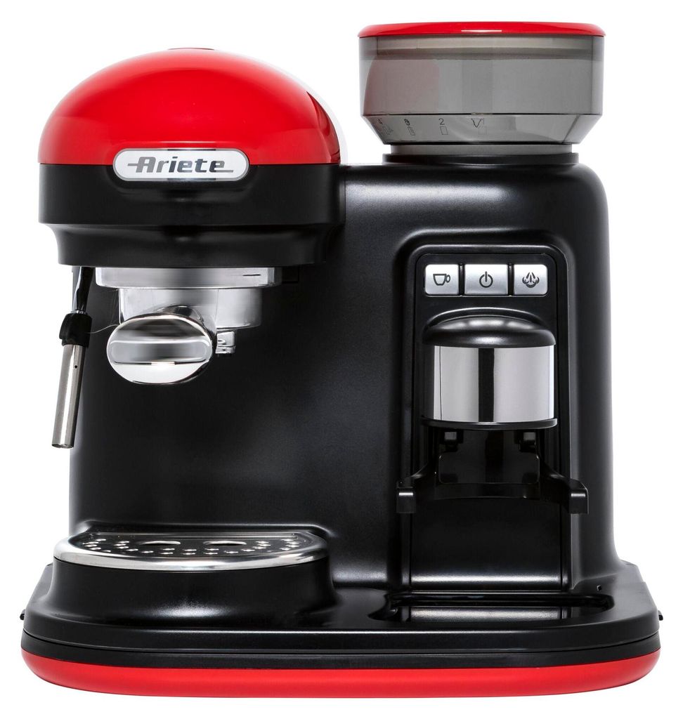Ariete Siebträger-Espressomaschine moderna mit Kaffeemühle Produktbild 
