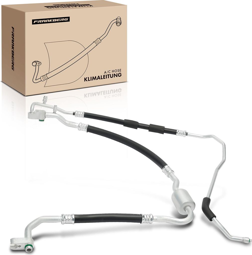 Frankberg 1x Hochdruckleitung Niederdruckleitung Klimaanlage für Opel Vectra B J96 31 38 1995-2003