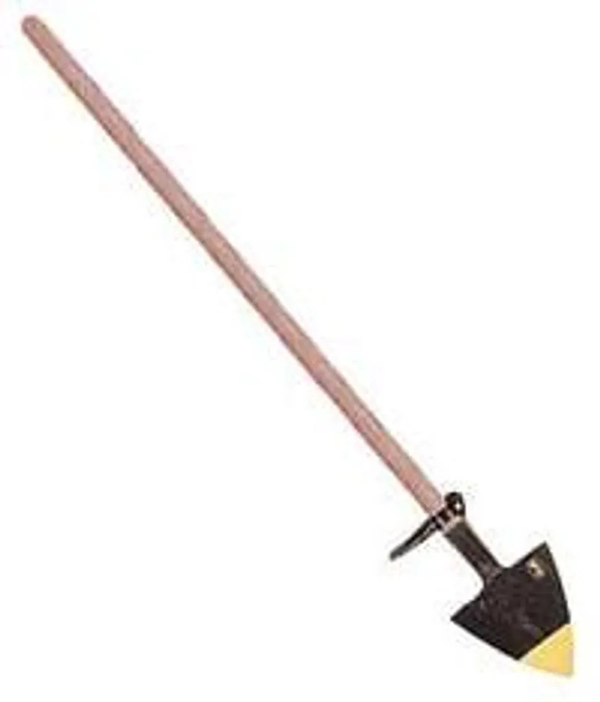 Pelle de type Roma forgée 1100g avec manche en bois 170mm de hauteur