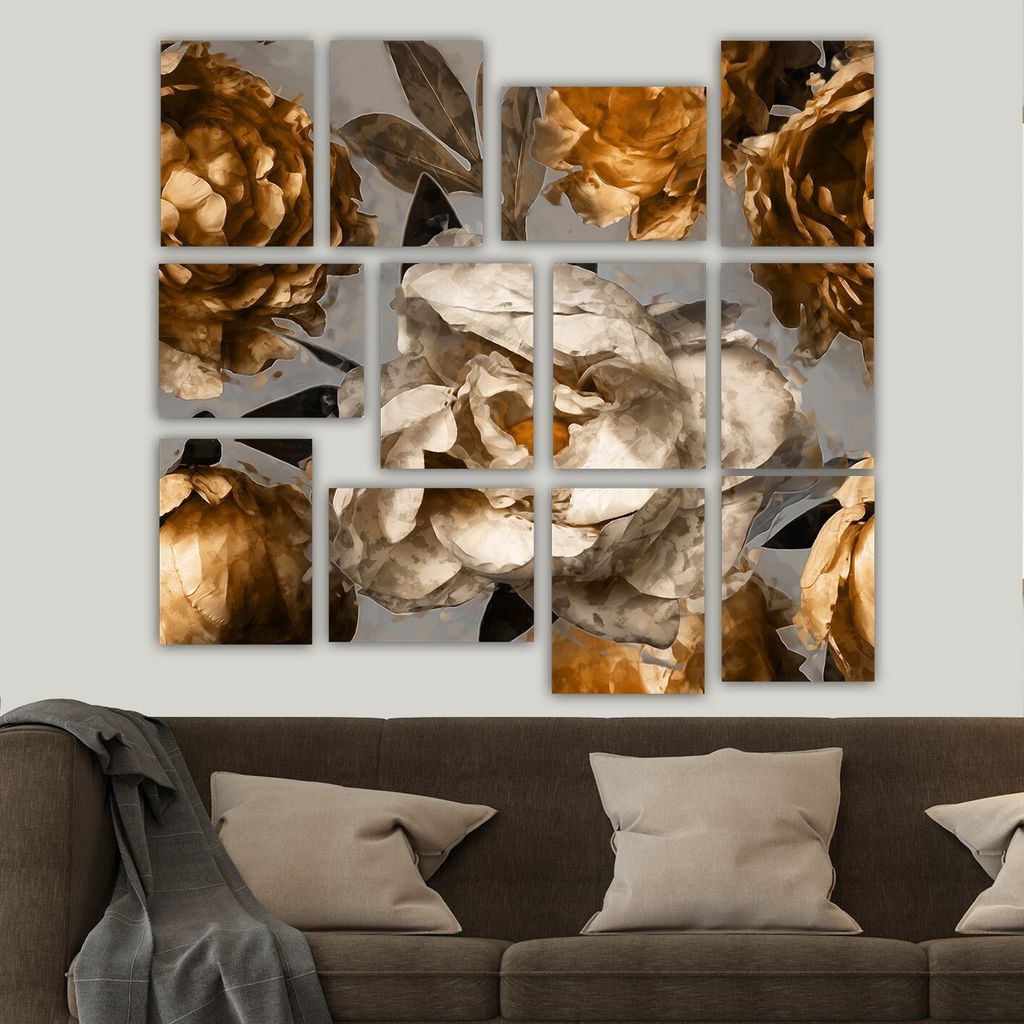Wallity, 12MDF43YS, Bilder, Mehrfarbig, MDF, 20 x 15 cm